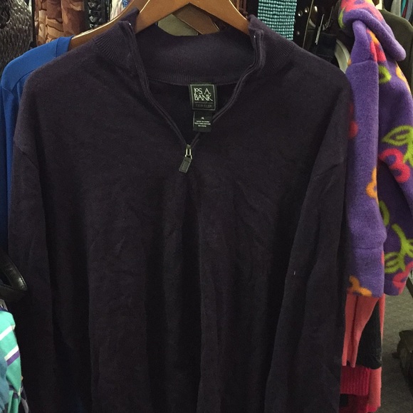 jos a bank mock turtleneck